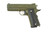 Страйкбольный пистолет Galaxy G.25G (Colt 1911 Rail) зеленый