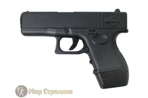 Пистолет страйкбольный Galaxy G.16 Glock 17 mini