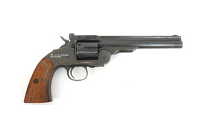 Пневматический револьвер ASG Schofield 6” Aging Black (пулевой)