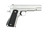 Страйкбольный пистолет Galaxy G.13S (Colt 1911) серебристый