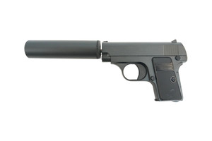 Страйкбольный пистолет Galaxy G.1A (Colt 25) с глушителем