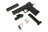 Страйкбольный пистолет Galaxy G.6A (Colt Hi-Capa) с глушителем и ЛЦУ