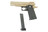 Страйкбольный пистолет Galaxy G.6D (Colt Hi-Capa) песочный